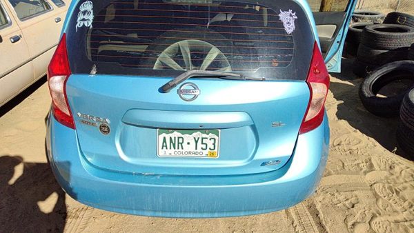 2015 Nissan Versa Trunk/decklid/hatch/tailgate Blue Rbe — photo 4