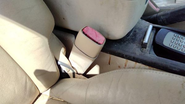 07-08 Grand Vitara Xl-7 Passenger Right Front Seat Belt Buckle Receiver Tanbuckl — photo 2