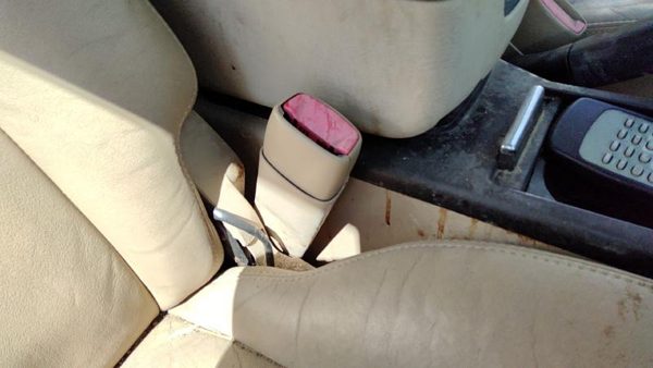 07-08 Grand Vitara Xl-7 Passenger Right Front Seat Belt Buckle Receiver Tanbuckl — photo 3