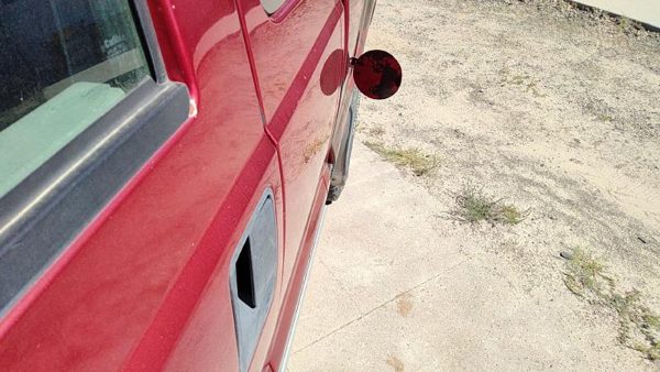 2003 Ford F250 Sd Pickup Rear Door LH Maroon — photo 7