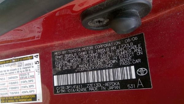 2007 Toyota Corolla — vehicle photo 5