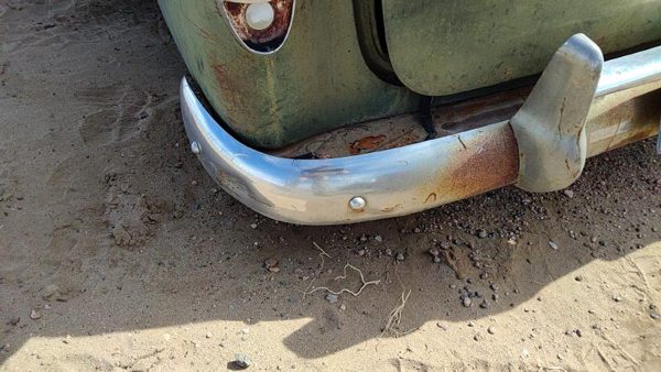 53-54 Chevy Bel Air 150 Sedan Rear Bumper Assembly With Brackets Oem Chrome — photo 11