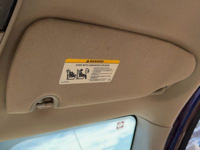 2004-2005 Dodge Durango Passenger Right Sun Visor Oem Gray Hjj1 0Zc341D1Ab