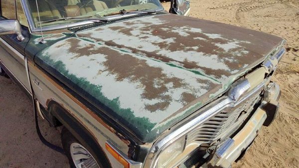 1984 Jeep Grand Hood Green 83506200 — photo 2