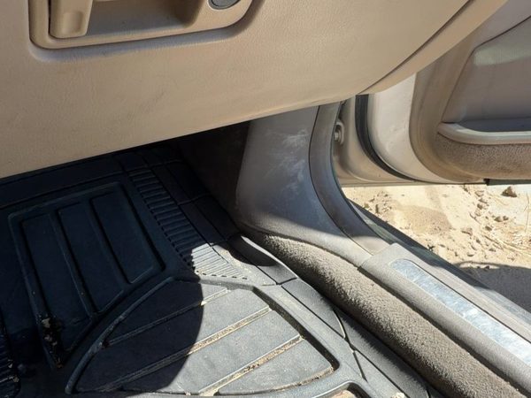 2001-2002 Lincoln LS Passenger Right Lower Kick Trim Panel OEM Tan 4H — photo 3