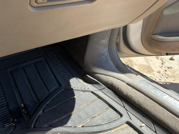 2001-2002 Lincoln LS Passenger Right Lower Kick Trim Panel OEM Tan 4H — photo 1
