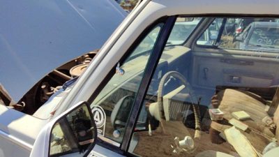 1981-1986 Dodge D350 Driver Left Front Vent Window Small Door Glass With Frame