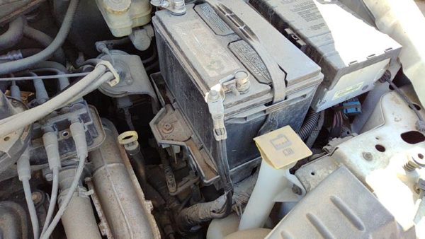 2006-2007 Dodge Caravan Complete Battery Box Mount Tray With Hold Down Oem 3.8L — photo 1