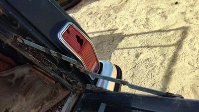1984-1991 Jeep Grand Wagoneer Tail Gate Straps Oem Limiting Braces