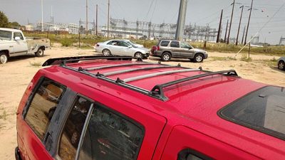 1990-1995 Nissan Pathfinder Luggage Rack Cross Bars Only Oem Roof