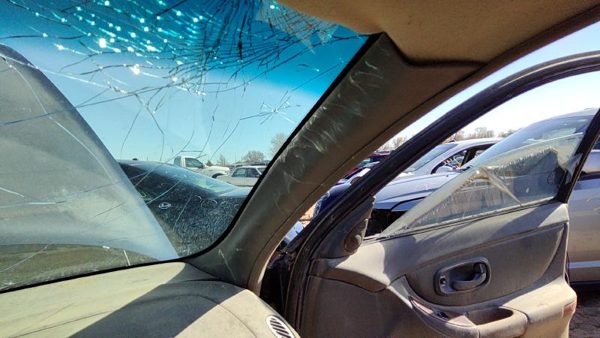 98-01 Oldsmobile Intrigue Passenger Right A Pillar Trim Windshield Post Gray 142 — photo 2