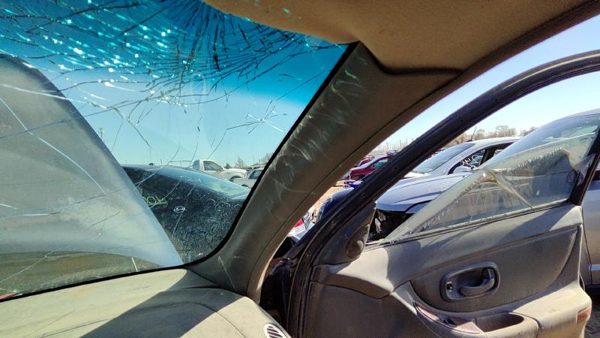 98-01 Oldsmobile Intrigue Passenger Right A Pillar Trim Windshield Post Gray 142 — photo 4
