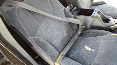 02-04 Trail Blazer Passenger Right Front Seat Belt Retractor Shoulder Gray 95D