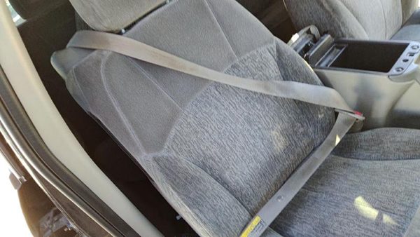 02-04 Trail Blazer Passenger Right Front Seat Belt Retractor Shoulder Gray 95D — photo 3
