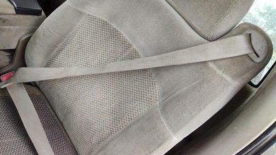 01-02 Silverado 2500 Driver Left Front Seat Belt Retractor Oem Shoulder Tan 52D