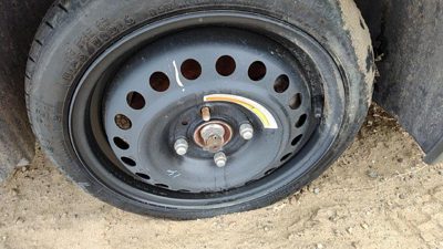2007-2012 Nissan Sentra 16 Compact Spare Oem Mini Donut Wheel Tire #1 40300Et077