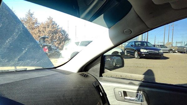 2005 Cadillac Sts Passenger Right A Pillar Trim Windshield Post Panel Gray 132 — photo 1