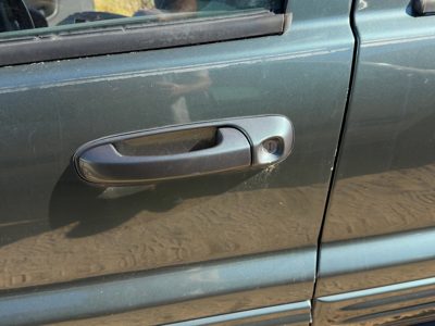 00-04 Grand Cherokee Driver Left Front Outside Door Handle Oem Painted Green