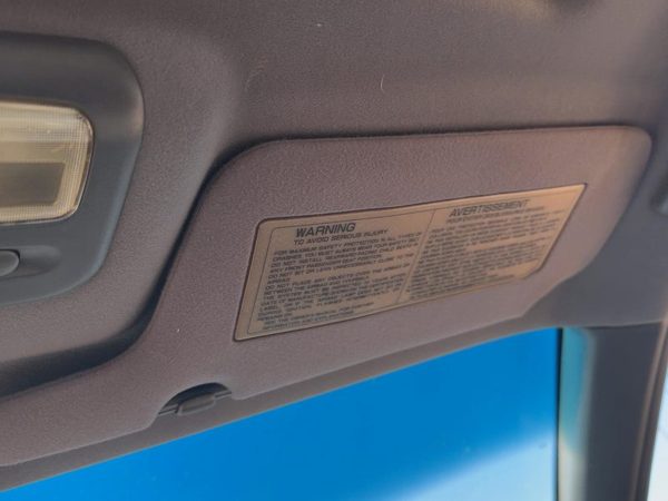 1995-1997 Nissan Maxima Passenger Right Sun Visor Oem 4-Door Sedan Black — photo 3