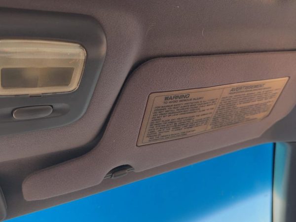 1995-1997 Nissan Maxima Passenger Right Sun Visor Oem 4-Door Sedan Black — photo 4