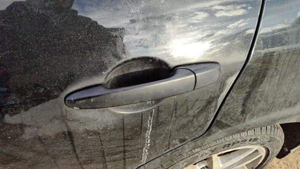 2006-2012 Ford Fusion Driver Left Rear Outside Door Handle Oem Back Black Uh — photo 1