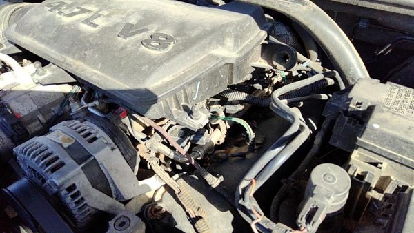08-09 Jeep Grand Cherokee Complete Fuel Rail With Injectors Set Loaded Oem 4.7L — photo 3