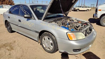 2000-2004 Subaru Legacy Power Steering Gear Rack And Pinion Oem Tie Rods 2.5L