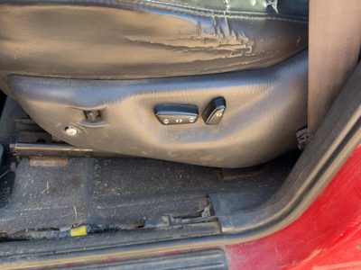 00 Grand Cherokee Driver Left Side Power Seat Switch With Trim Panel Gray Dlaz