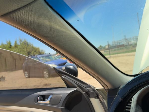 06 Legacy Outback Driver Left A Pillar Trim Windshield Post Panel Oem Taupe Tau — photo 2