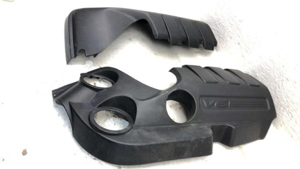 2008-2009 Pontiac G6 Engine Cover Pair Set Oem 3.6L Pair Tabs Broke 92068795 — photo 2