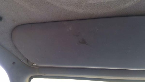 94-97 Ford F450 Driver Left Sun Visor Oem Gray — photo 5