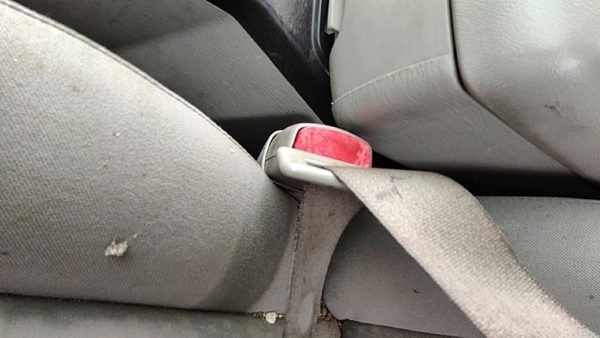 07-09 Grand Vitara Xl-7 Driver Left Front Seat Belt Retractor Oem Shoulder Gray — photo 3
