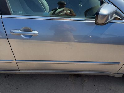 2007 Honda Accord Front Door RH Cool Blue B542M