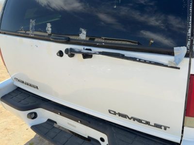2002 Blazer S10/jimmy S15 Trunk/decklid/hatch/tailgate White 50U