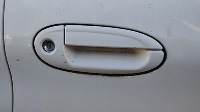 1999-2003 Ford Taurus Passenger Right Front Outside Door Handle Oem White