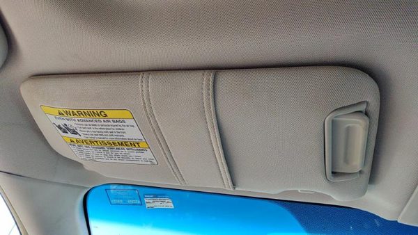 2010-2014 Subaru Legacy Outback Driver Left Sun Visor Oem Wil Warm Ivory — photo 1