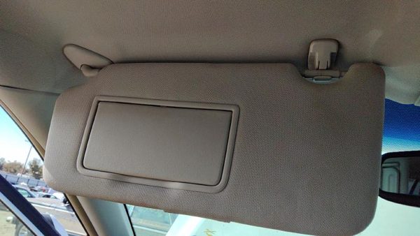 2010-2014 Subaru Legacy Outback Driver Left Sun Visor Oem Wil Warm Ivory — photo 2