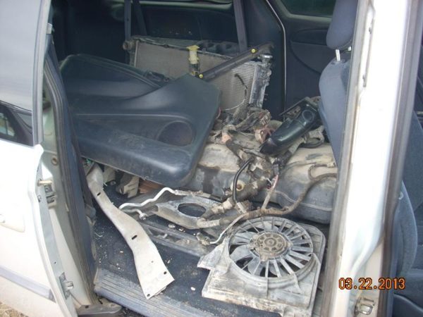 2002 Dodge Caravan Front Door Glass/window LH + Free Shipping — photo 3