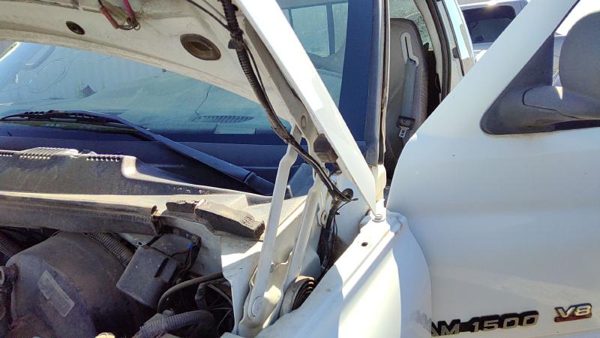 1994-1998 Ram 1500 Driver Left Hood Hinge Assembly Oem White 55076271Ac — photo 2