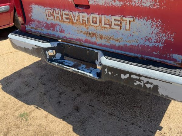1982-1993 Chevy S10 Pickup Rear Bumper With Mount Brackets Oem 14073856 — photo 3