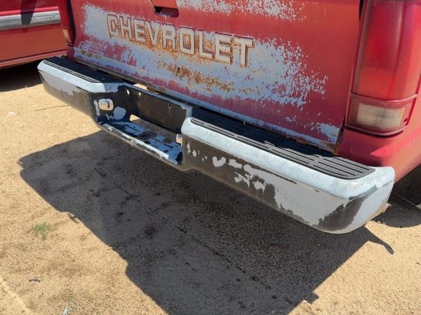 1982-1993 Chevy S10 Pickup Rear Bumper With Mount Brackets Oem 14073856 — photo 6