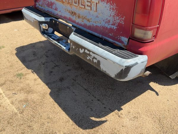 1982-1993 Chevy S10 Pickup Rear Bumper With Mount Brackets Oem 14073856 — photo 5