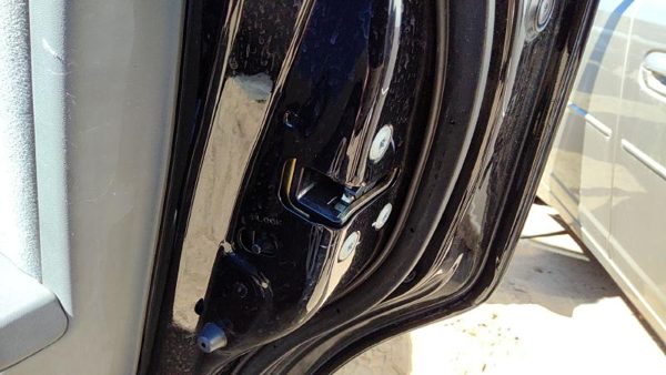 07-10 Nissan Sentra Passenger Right Rear Door Latch With Rods/Cables Oem Back — photo 3