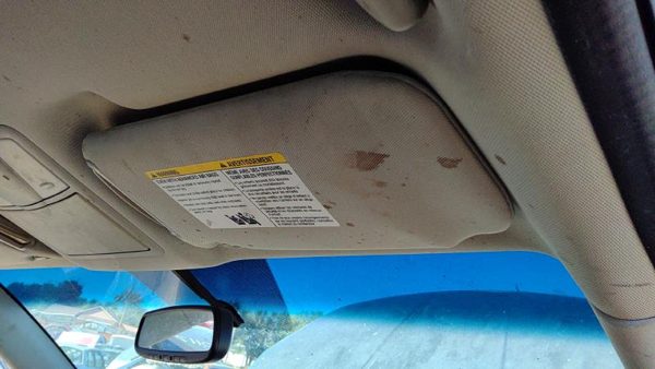 2007-2008 Nissan Altima Passenger Right Sun Visor Oem 4 Door 96400ja20a — photo 1