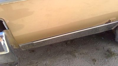 1980-1985 Olds 88 Passenger Right Rear Moulding On Quarter Panel Oem Chrome