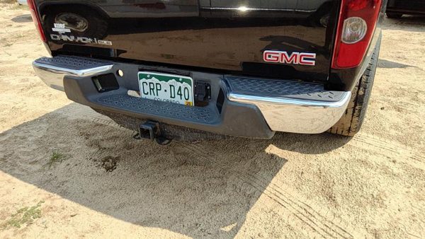 2008-12 Gmc Canyon Rear Bumper Assembly With Mount Brackets Oem Chrome 20815916 — photo 2