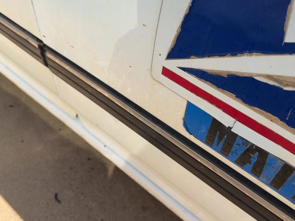1994 Subaru Legacy Rhd Passenger Right Front Moulding From Door Oem — photo 5