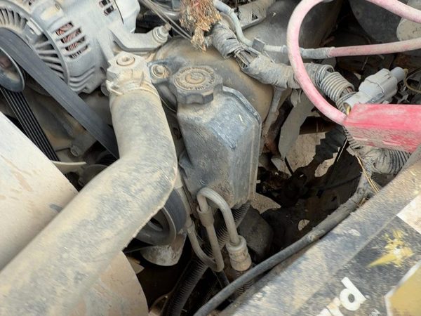 2005-2007 Dodge Dakota Power Steering Pump With Pulley Oem 3.7L 52855186Ad — photo 3