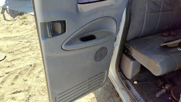 1998-2001 Ram 1500 Passenger Right Rear Door Trim Panel With Switches Back Gray — photo 3