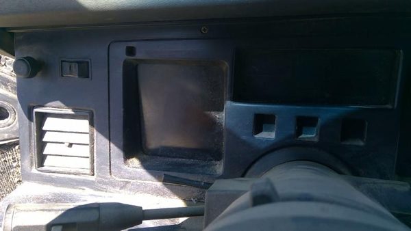 84-89 Corvette C4 Speedometer Trim Bezel Surround Panel Black Holes Drilled — photo 2
